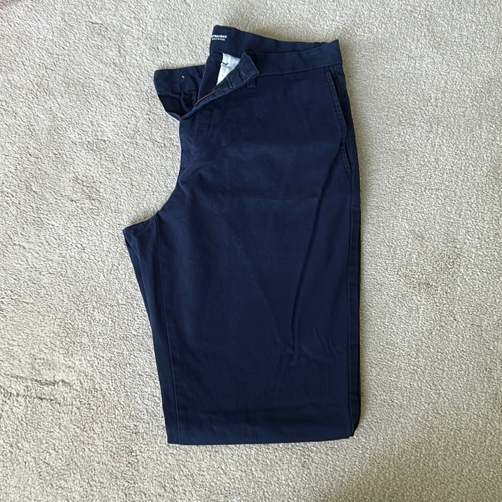 Straight leg chinos